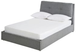 Collection Fulford Double 1 Drawer Bed Frame - Grey